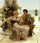 Courtship the Proposal by Sir Lawrence Alma-Tadema